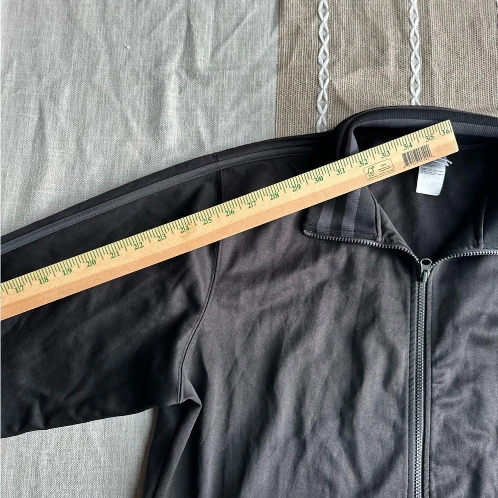 The North Face A5 Series Track Jacket Stripes Black/Gray Full Zip Men's XL